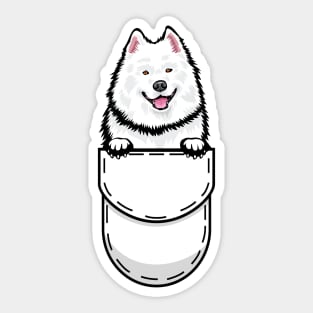 Samoyed Pocket Dog Sticker